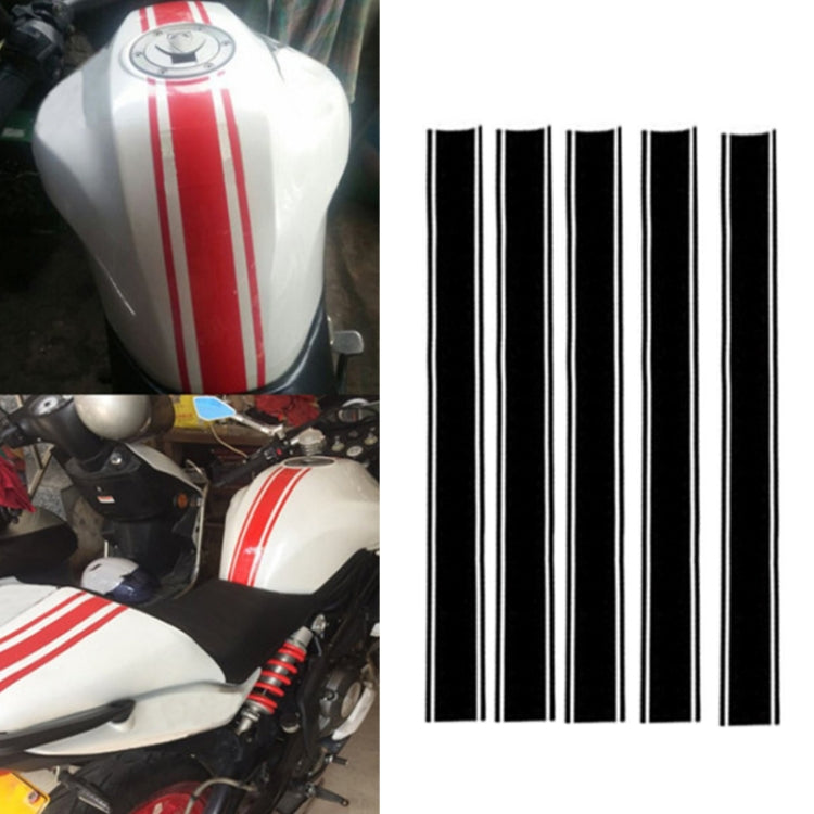 5pcs 50cm DIY Fuel Tank Cover Reflective Sticker for Car and Motorcycle