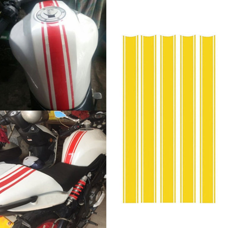 5pcs 50cm DIY Fuel Tank Cover Reflective Sticker for Car and Motorcycle