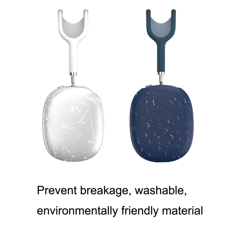 T2 For Apple AirPods Max 1pair Bluetooth Headset Anti-Fall Silicone Protective Case