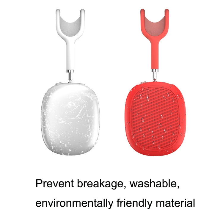 T2 For Apple AirPods Max 1pair Bluetooth Headset Anti-Fall Silicone Protective Case