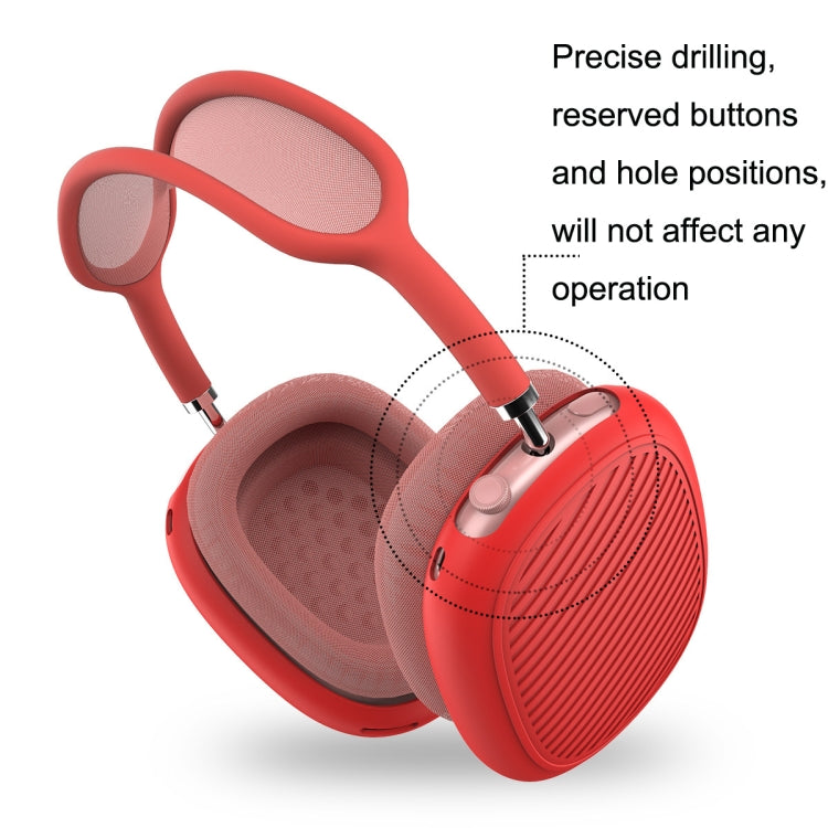 T2 For Apple AirPods Max 1pair Bluetooth Headset Anti-Fall Silicone Protective Case