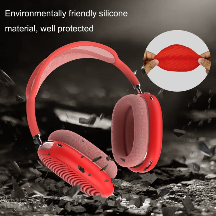 T2 For Apple AirPods Max 1pair Bluetooth Headset Anti-Fall Silicone Protective Case