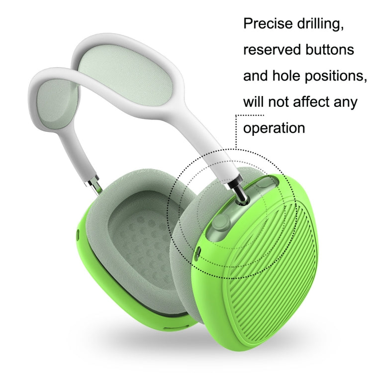 T2 For Apple AirPods Max 1pair Bluetooth Headset Anti-Fall Silicone Protective Case