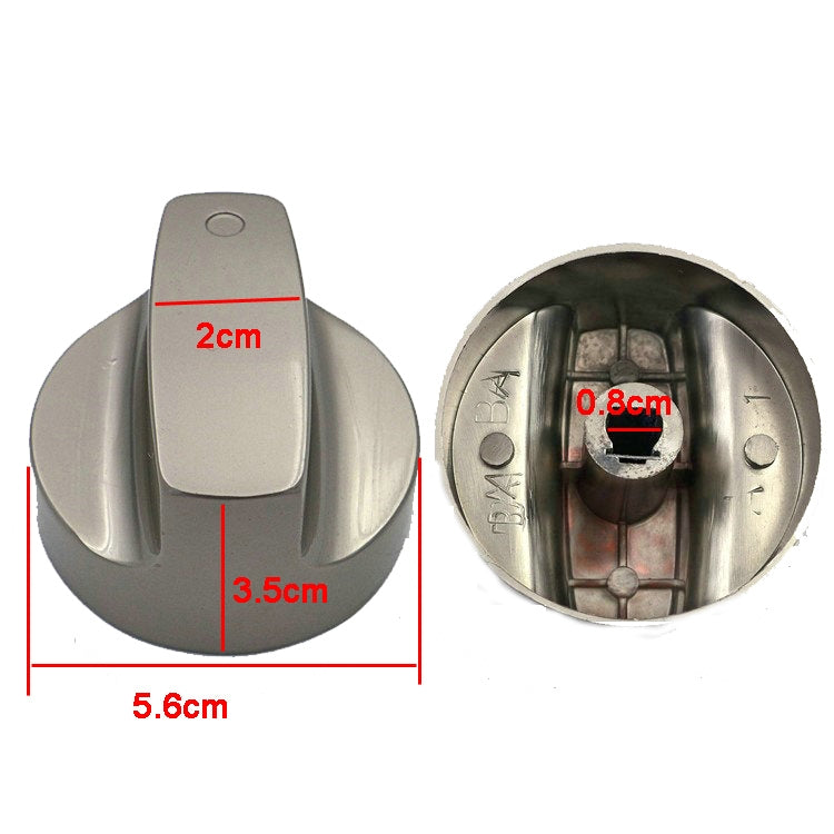 8mm Oven Rotary Switch Gas Stove Control Knobs