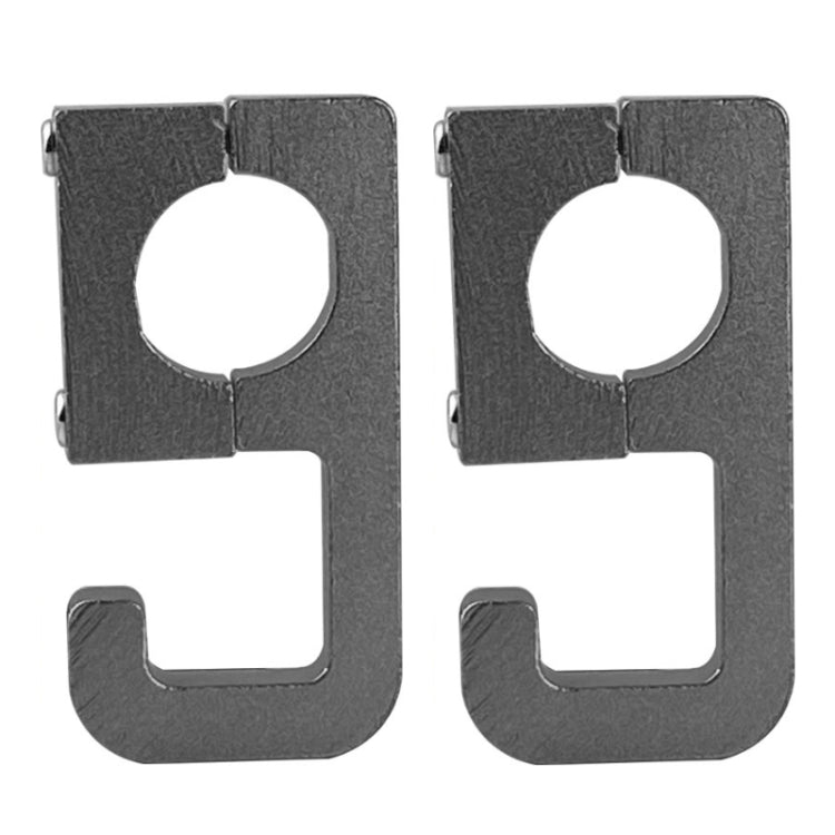 2pcs Motorcycle Type 69 Aluminum Alloy Multifunctional Helmet Hook