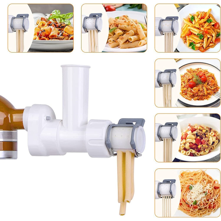 For KitchenAid Macaroni Pasta Making Accessories Multifunctional Pasta Tools(White)