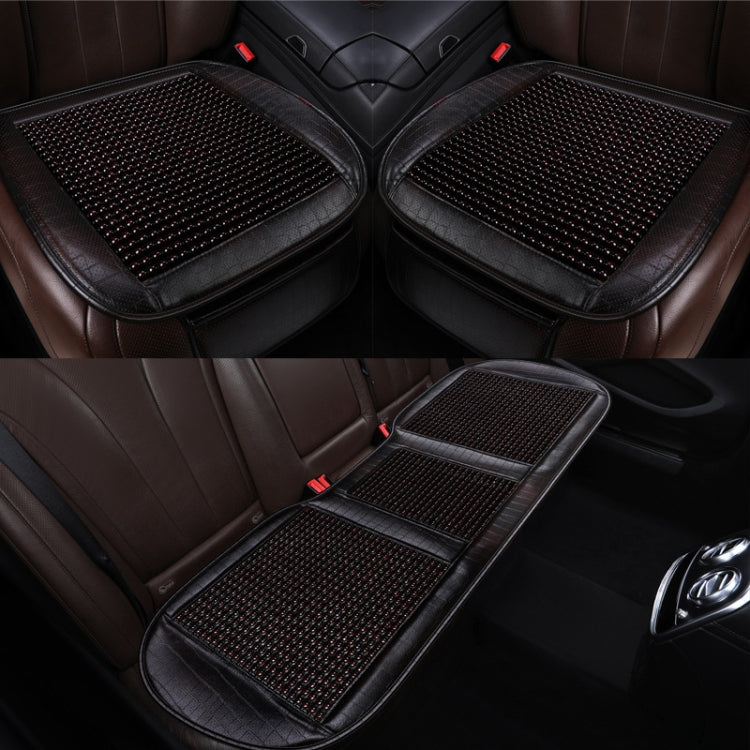 3 In 1 Car Maple Wooden Beads Summer Universal Cushion