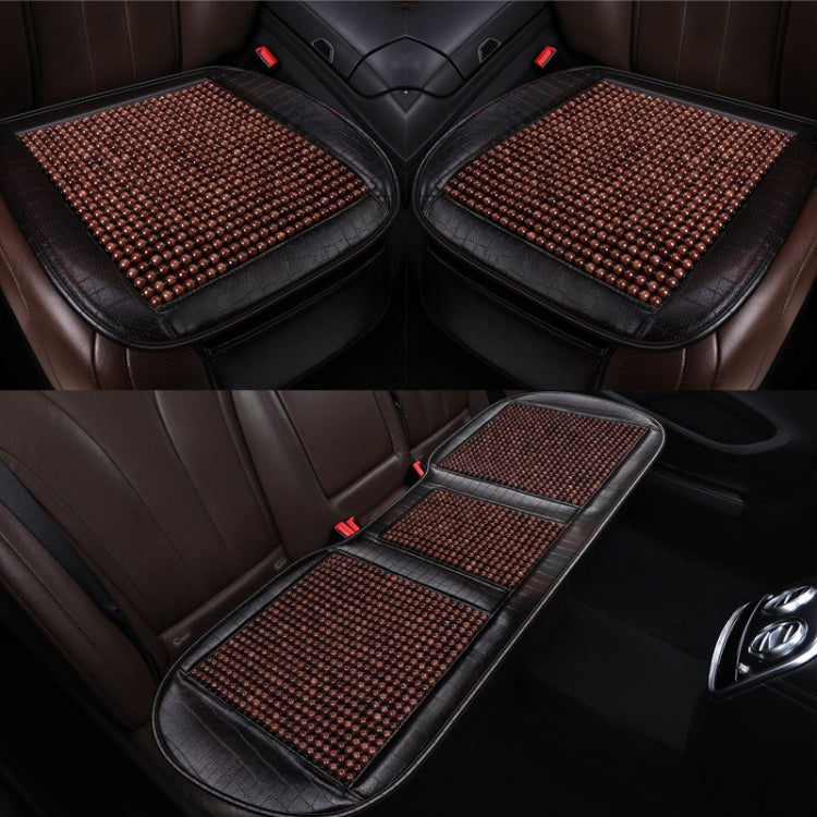 3 In 1 Car Maple Wooden Beads Summer Universal Cushion