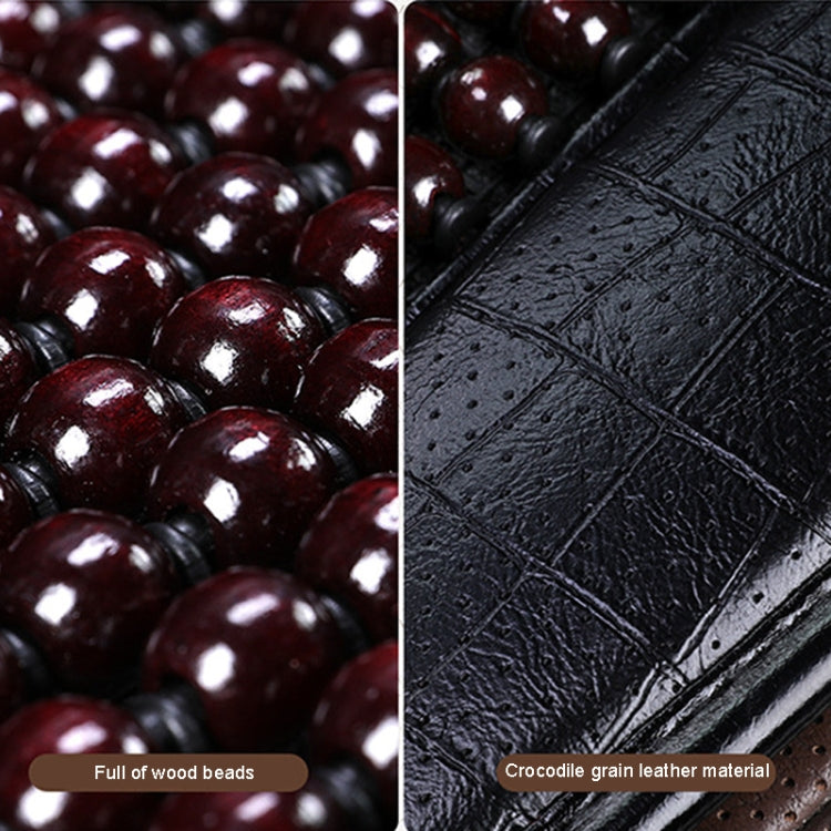 3 In 1 Car Maple Wooden Beads Summer Universal Cushion