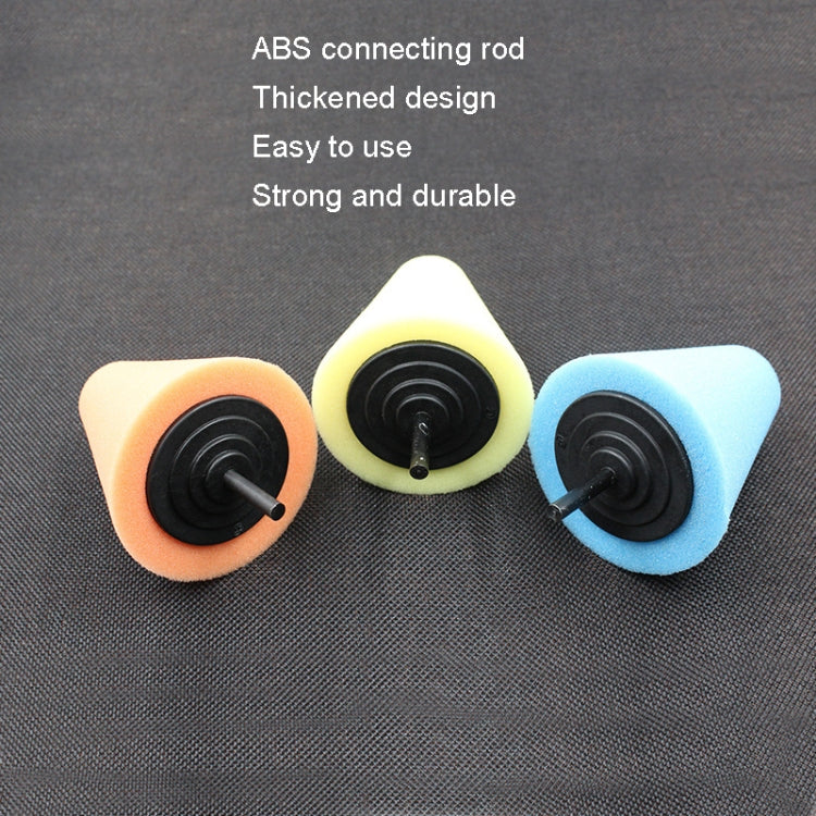 Car Cone 3 inch Polishing Sponge Waxing Sponge Wheel