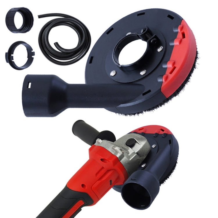 Diamond Grinding Wheel Stone Concrete Angle Grinder Dust Cover, Model: Type 125 Dust Cover+2m Dust Pipe