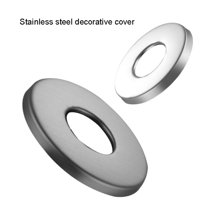 Full Copper Thickened Universal Corner Valve Washing Machine Water Stop Valve, Color: Gray