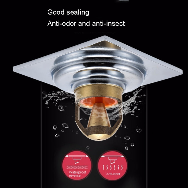 VP403 Thickened Electroplating Stainless Steel Floor Drain