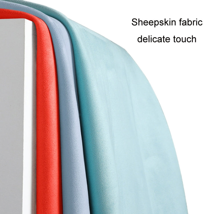 Car Steering Wheel Short Plush Winter Non-slip Grip Cover, Size: 38cm