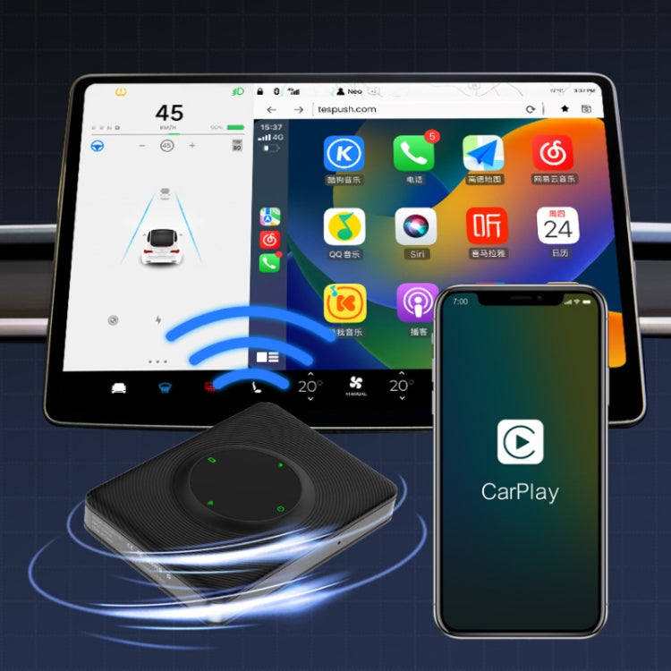 For Tesla Original Car Screen Wireless Interconnection Box(T2C)