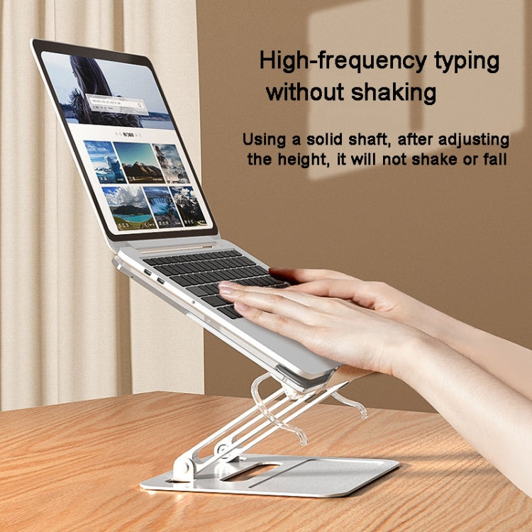Aluminum Alloy + Acrylic Reading Rack Desktop Liftable Tablet PC Holder,Sepc: B Type