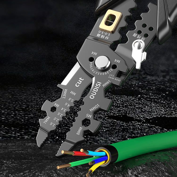 25 In 1 Electrician Multipurpose Wire Stripper(Black)