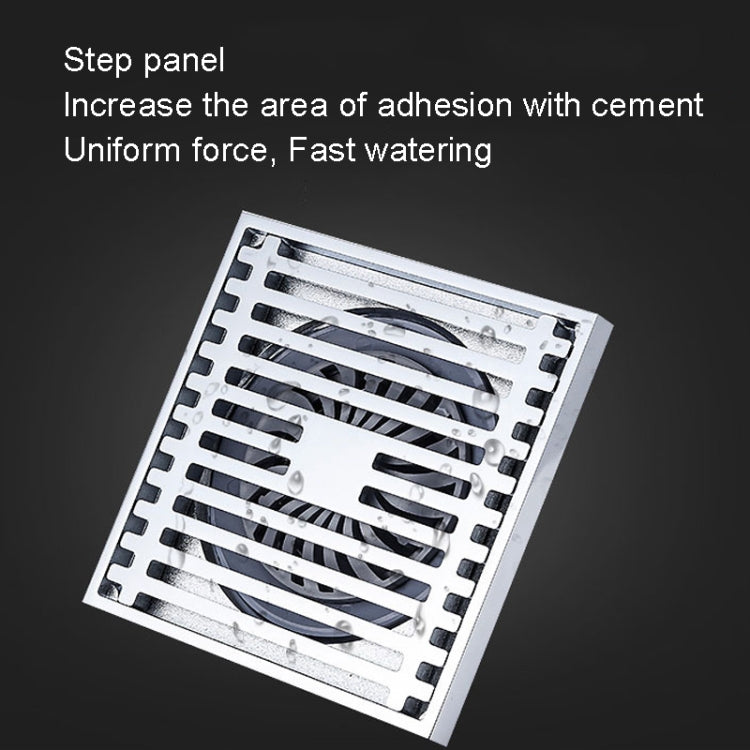 Full Copper Odor Proof Floor Drain, Style: K7001 Gold Single Use+Magnetic Suspension