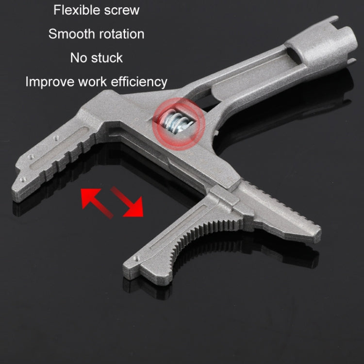 Multifunctional Movable Mouth Short Handle Bathroom Sink Wrench