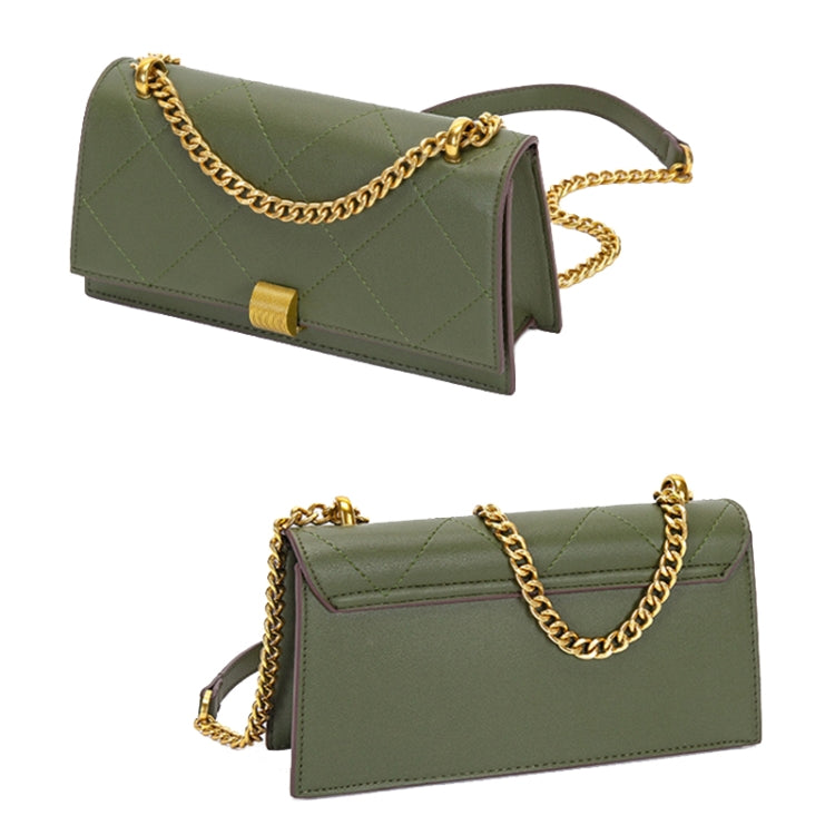 BLZF-9132 Single-shoulder Messenger Diamond Chain Bag Large Capacity Square Underarm Bag