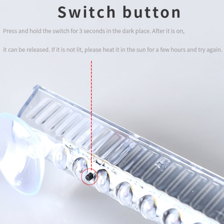 Wiring Free Rear Window Solar LED Sensor Car Warning Light