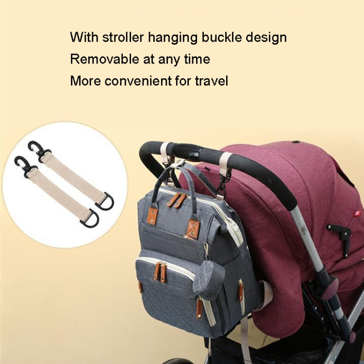 Large Capacity Double Shoulder Portable Mother Baby Bag Travel Mummy Bag