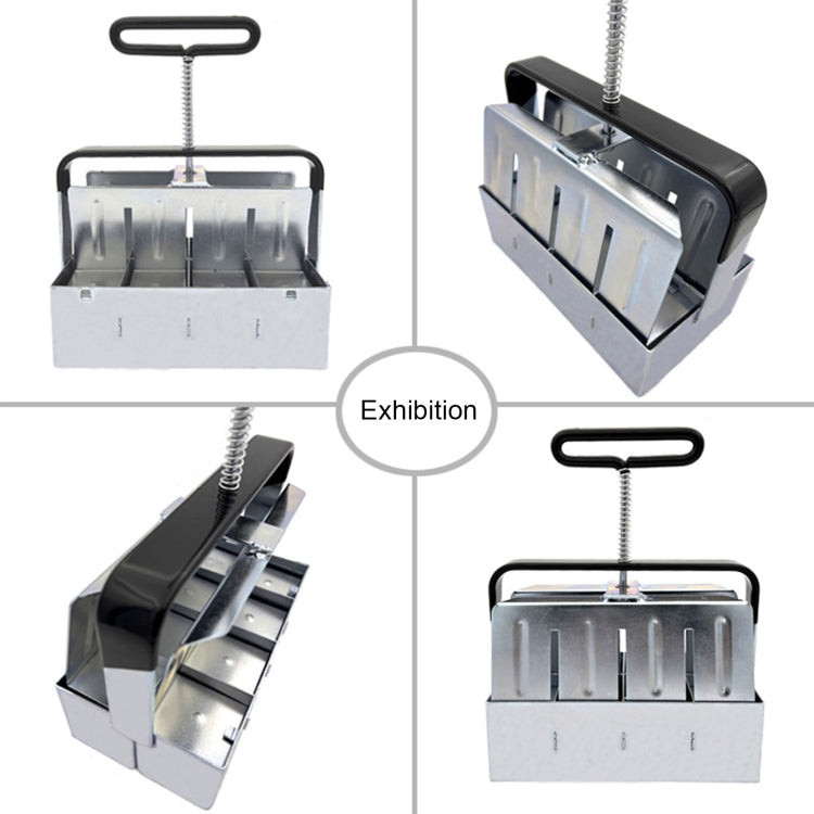 Handheld Seedling Soil Blocker Makes Eight 2 by 2 Inches Soil Blocks for Garden Prep