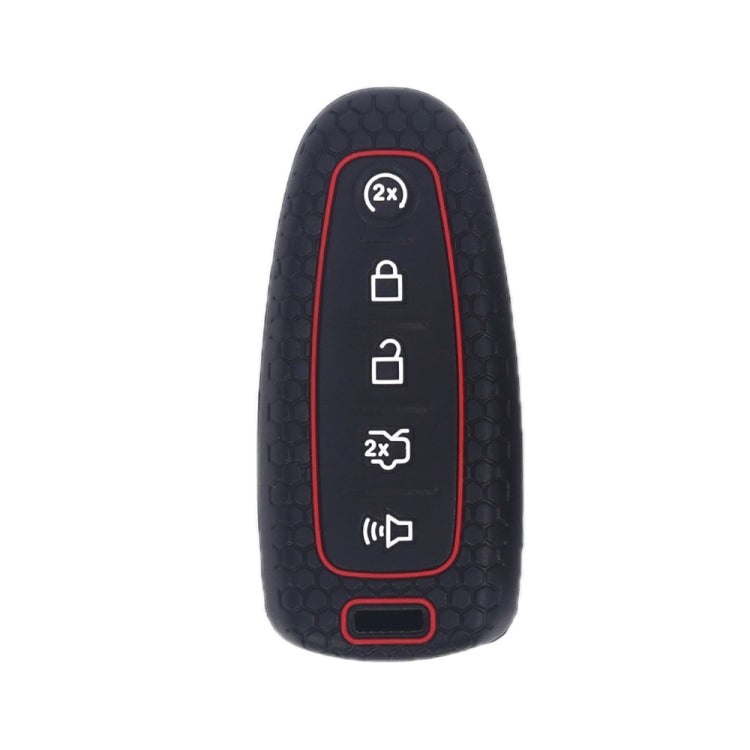 For Ford Edge/Explorer 2pcs 5-Button Key Silicone Case
