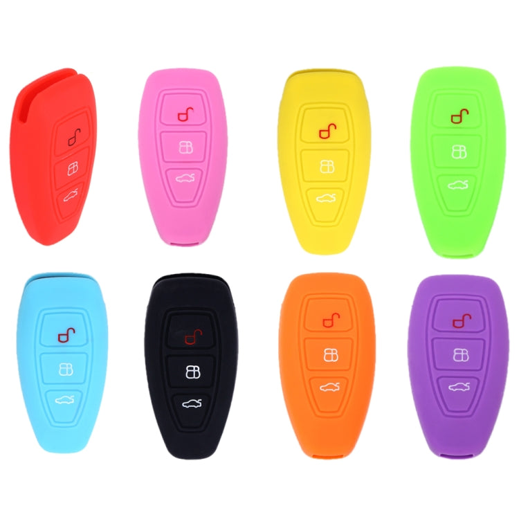 For Ford Focus/Mondeo 2pcs Folding Three-Button Key Protect Cover