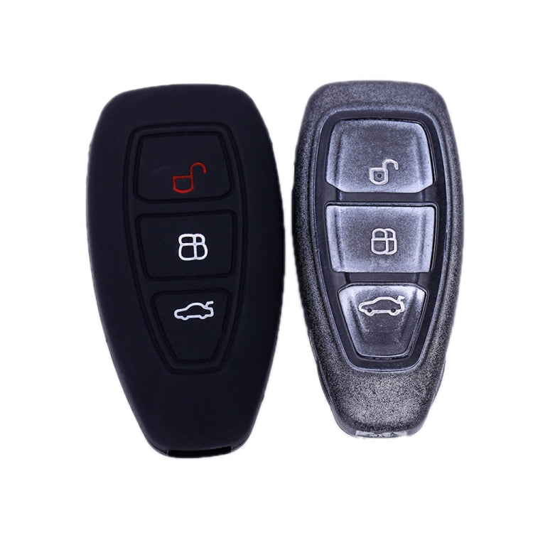 For Ford Focus/Mondeo 2pcs Folding Three-Button Key Protect Cover