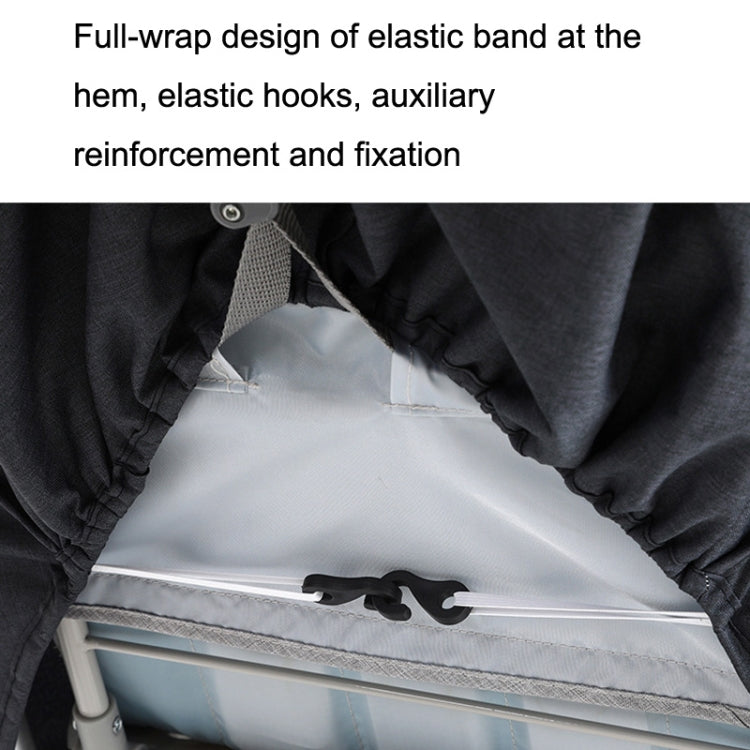 Universal Stroller Windshield and Warm Cover Dinosaur World U Type Zipper Rain Cover