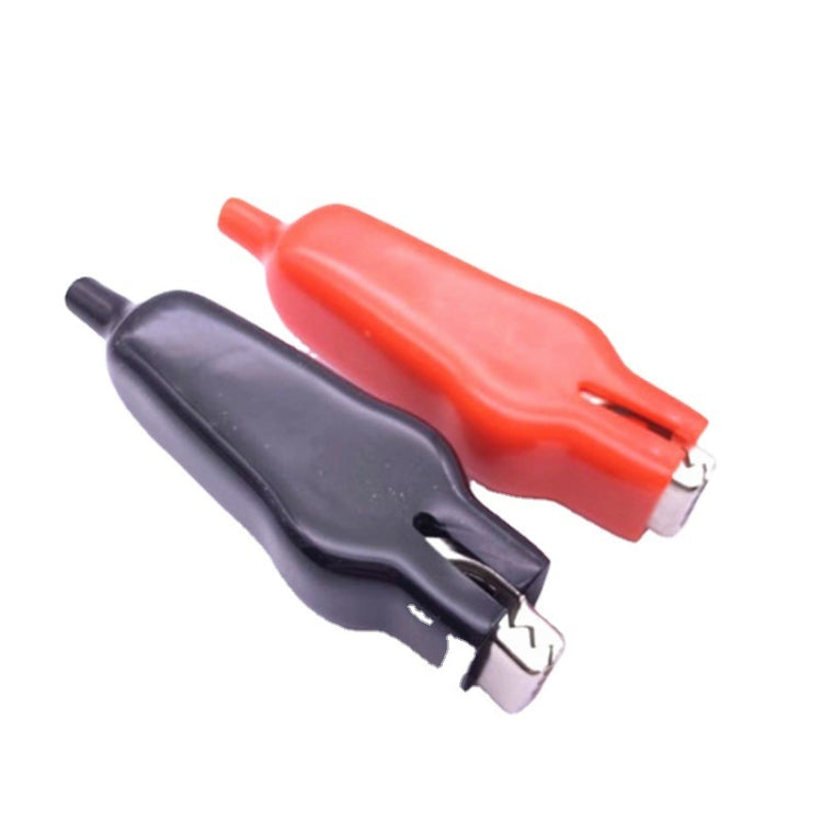 10pcs 20A 75mm High Current All-inclusive Spring Alligator Clip(Random Color Delivery)