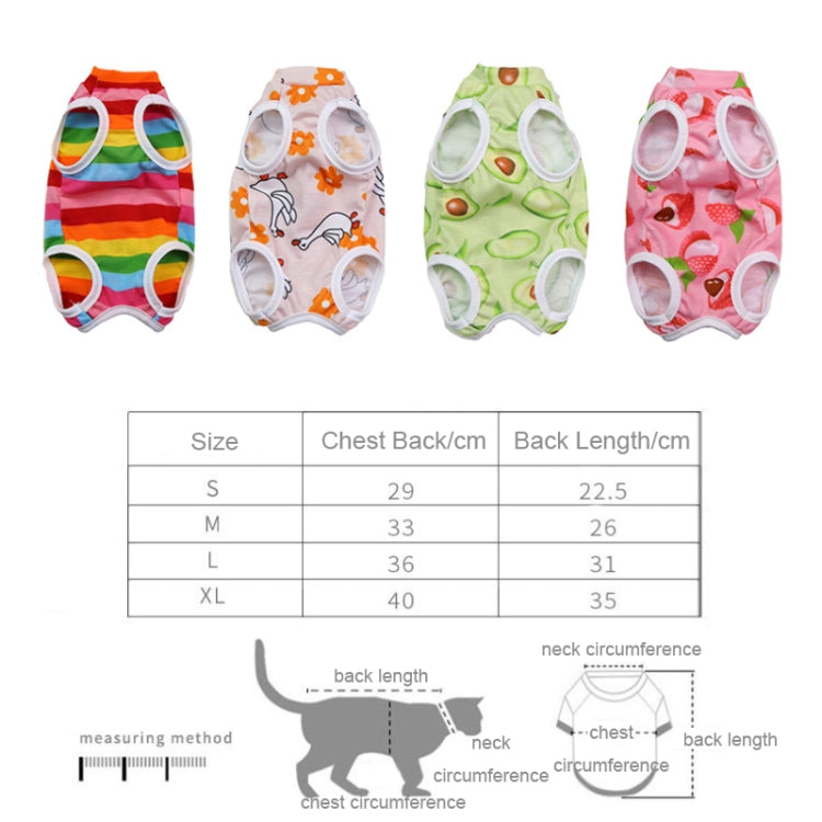 2pcs Pet Neutering Clothes Post-surgery Care Pet Clothes, Size: