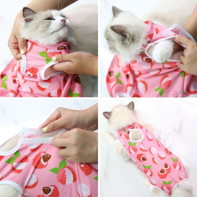 2pcs Pet Neutering Clothes Post-surgery Care Pet Clothes, Size: