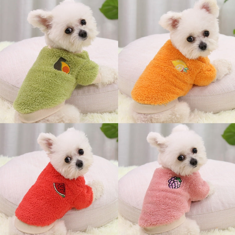 2pcs Dogs Keep Warm Two Feet Clothes Bipanda Cat Clothes, Size: