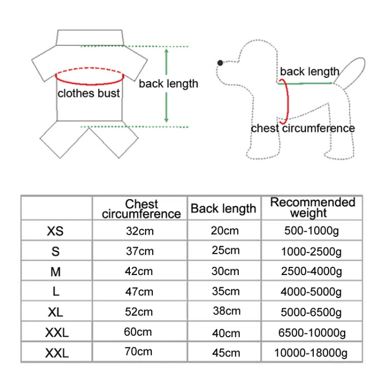 Pet Cat Denim Skirt Chest Back Leash for Dog Walking, Size: