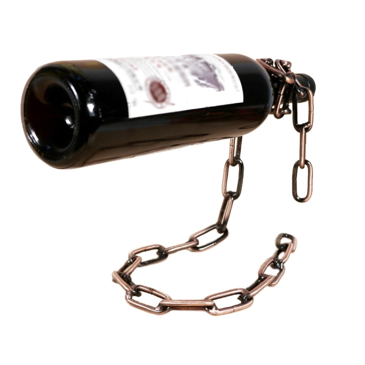 TYJJ-023 Multifunctional Three-dimensional Chain Wine Bottle Rack Home Decorative Ornaments