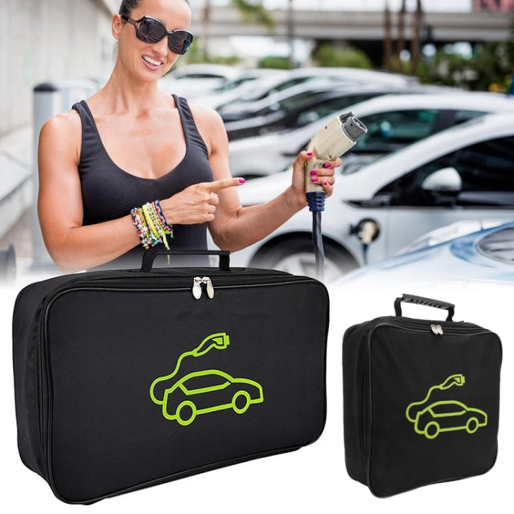 Electric Car Fireproof Charger Storage Bag, Material: Square Flame Retardant