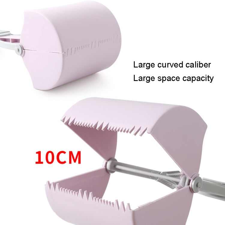Dog Poop Picker for Outdoors Shovel Poop Picker, Specification: Large Purple