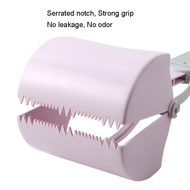 Dog Poop Picker for Outdoors Shovel Poop Picker, Specification: Large Purple