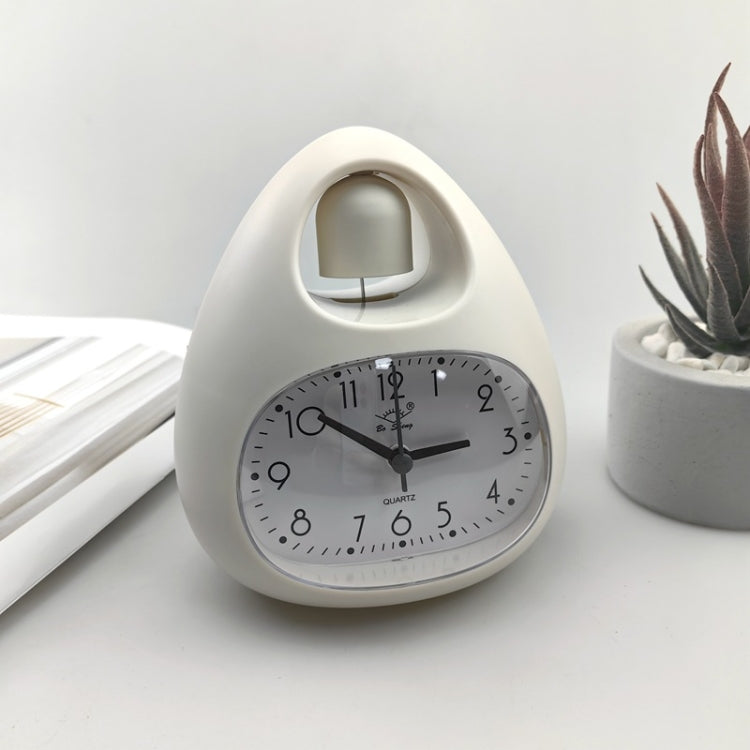 GH809 Egg-shaped Desktop Children Alarm Clock Bedside Cute Belling Clock