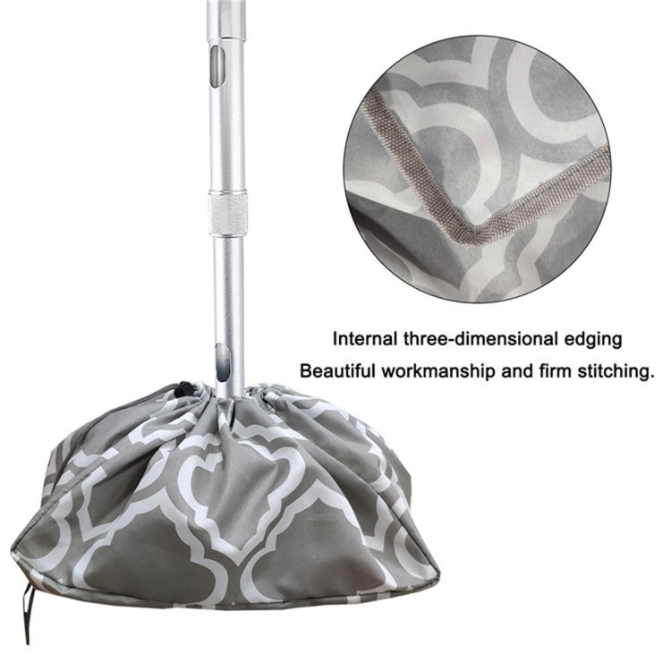 Projector Dust Cover Ceiling Household Appliance Dust Cover With Drawstring 35 x 35 x 22cm(Gray)