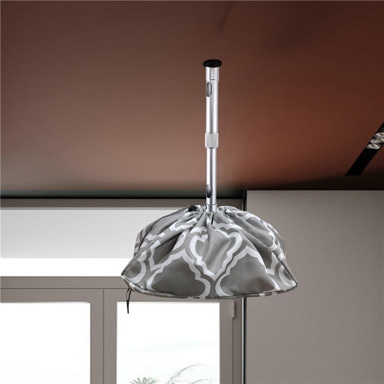 Projector Dust Cover Ceiling Household Appliance Dust Cover With Drawstring 35 x 35 x 22cm(Gray)