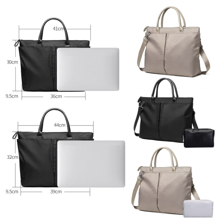 Business Briefcase Handbag / Shoulder Bag Dual-purpose Large Capacity Messenger Computer Bag, Size: Medium