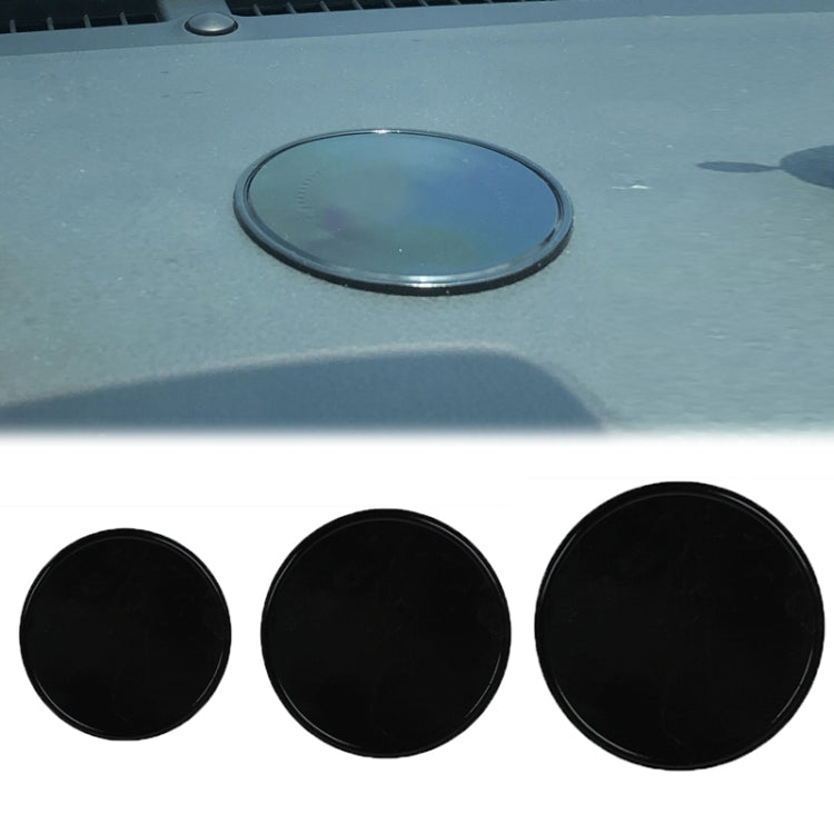 10pcs Vehicle Round Strong Sticky Non-slip PU Mat 5cm