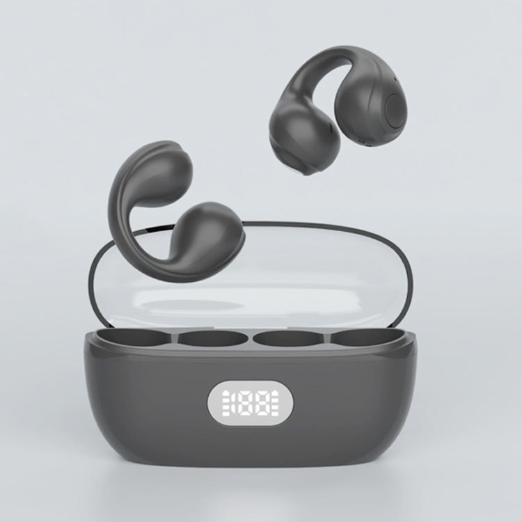 AIR8 Clip Ear With Digital Display Charging Bin Wireless Bluetooth Earphones
