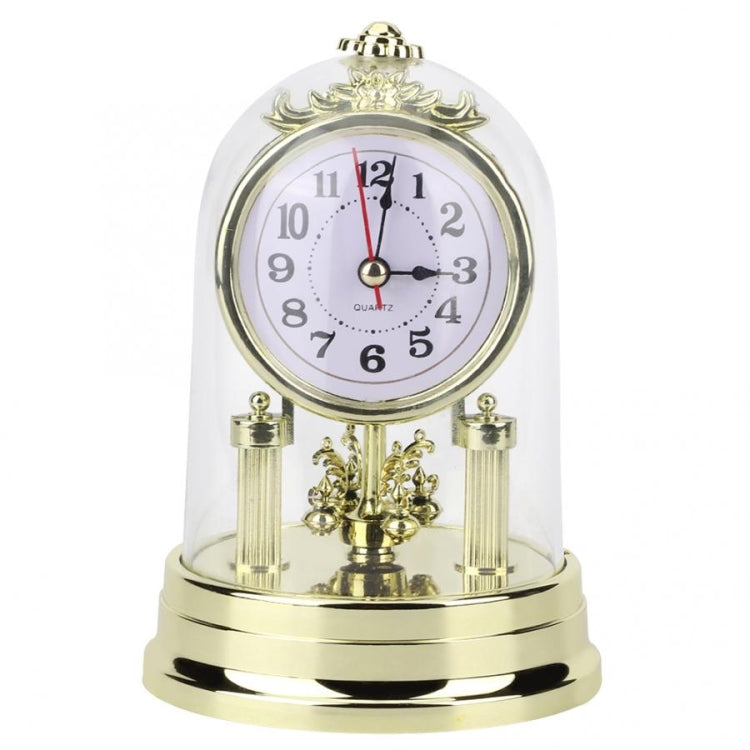 F010 Retro Table Clock Mute Alarm Clocks For Living Room Office Desktop Decoration Clock