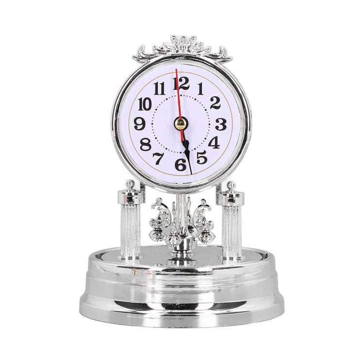 F010 Retro Table Clock Mute Alarm Clocks For Living Room Office Desktop Decoration Clock