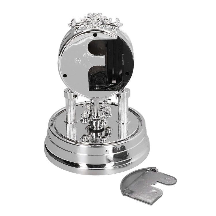 F010 Retro Table Clock Mute Alarm Clocks For Living Room Office Desktop Decoration Clock