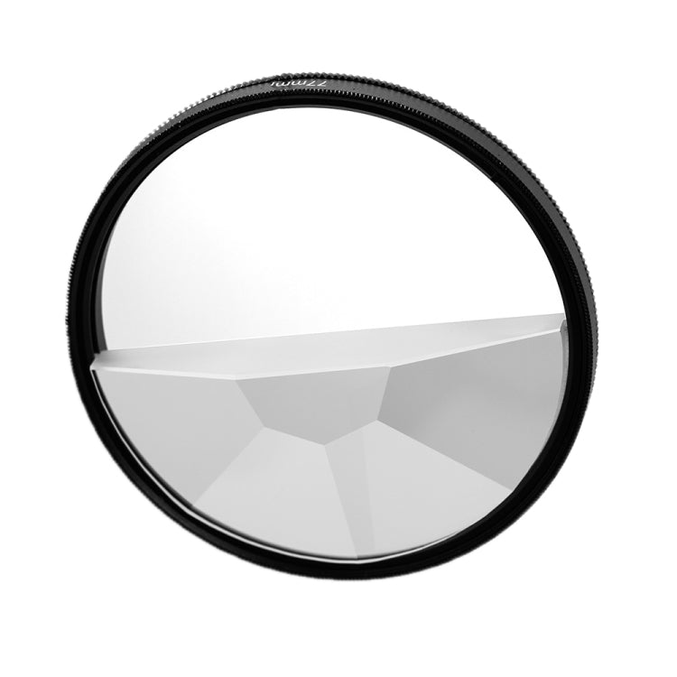 77mm Semicircle Kaleidoscope Fractal Filter Camera Foreground Bokeh Lens